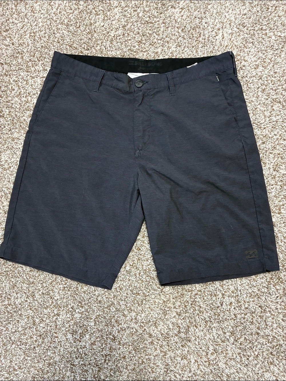 Billabong Submersibles Mens Hybrid Shorts Size 36 Charcoal Gray Walkshort Swim